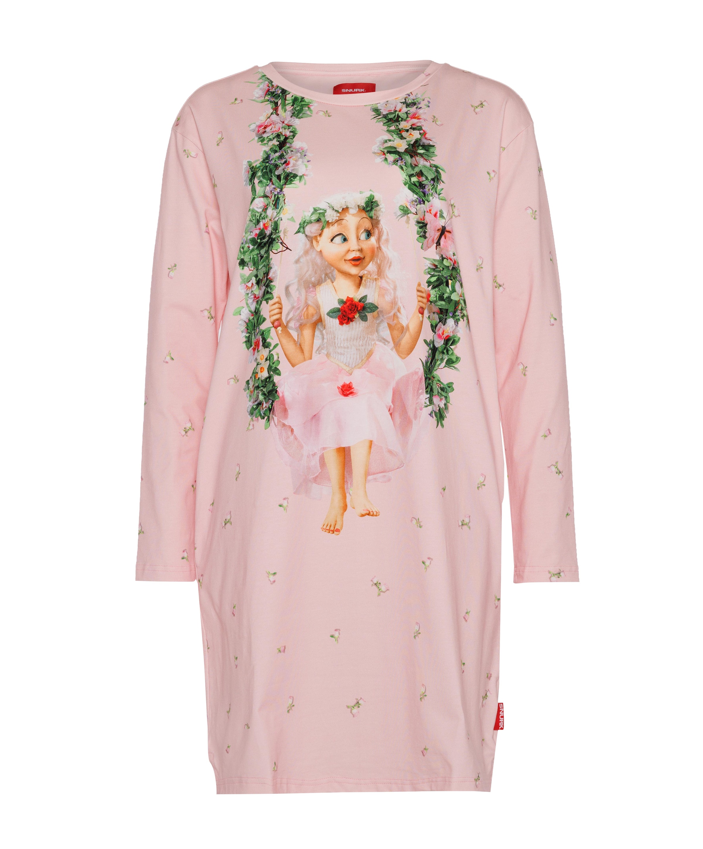 Dames nachthemd Efteling roze