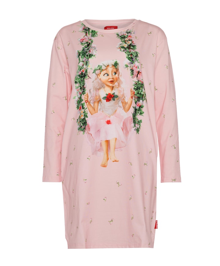 Dames nachthemd Efteling roze