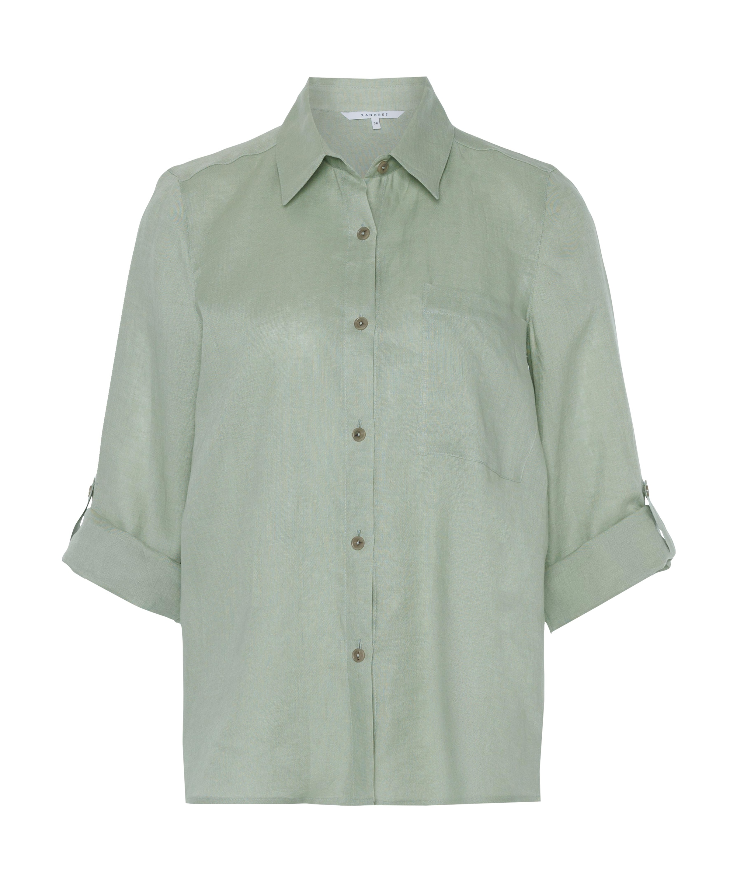 Dames blouse groen