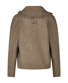 Dames vest bruin