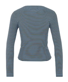 Dames longsleeve blauw