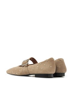 Lou Nina dames ballerina's beige