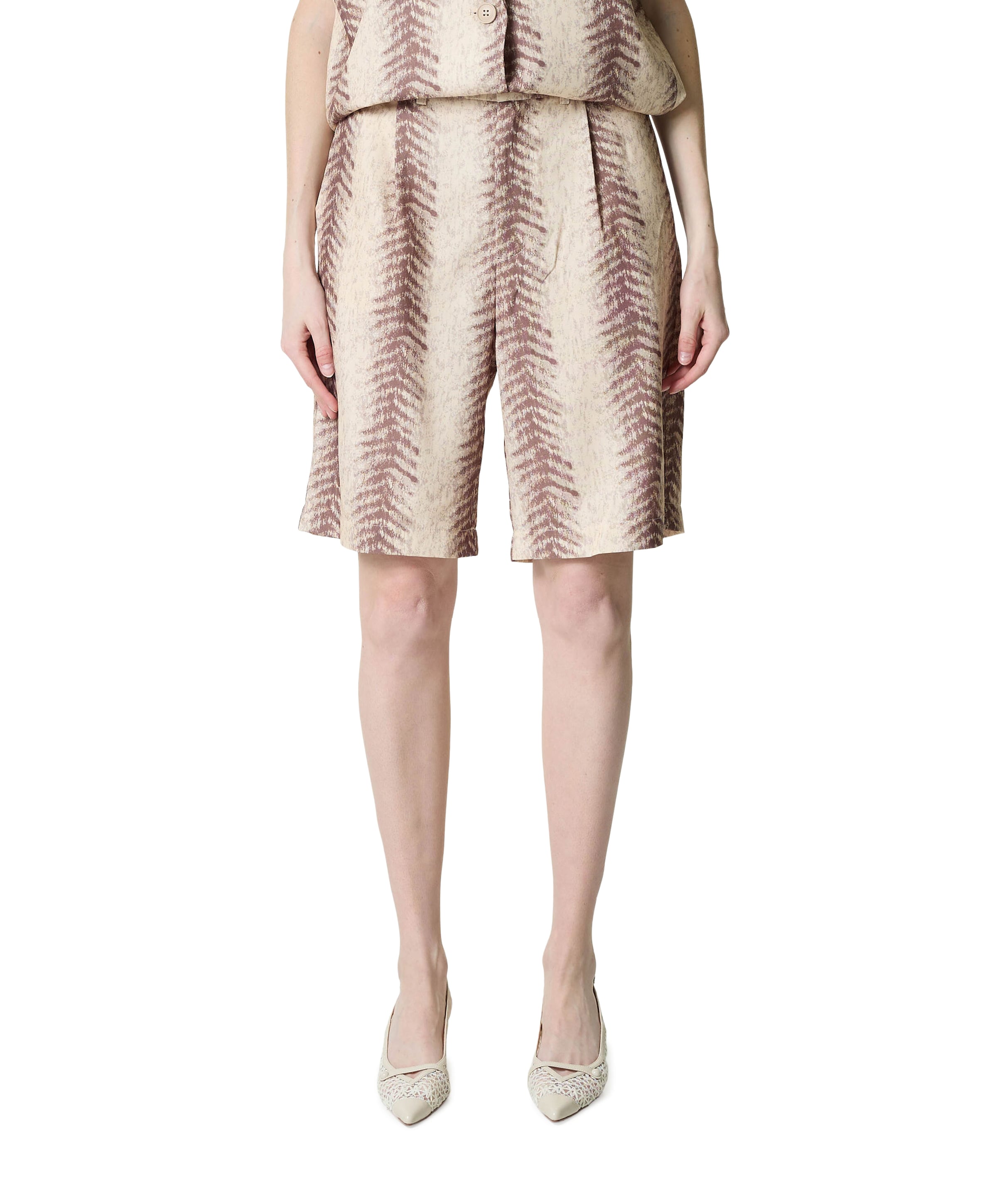 PUMA dames korte broek beige