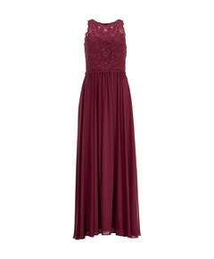 Dames jurk bordeaux