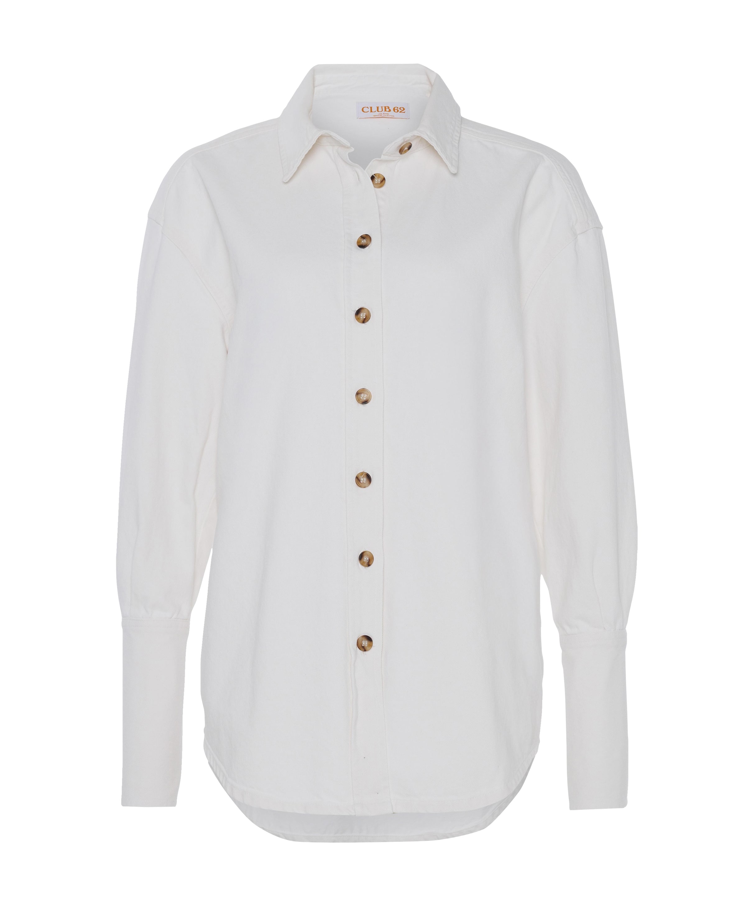 Dames spijkerblouse wit