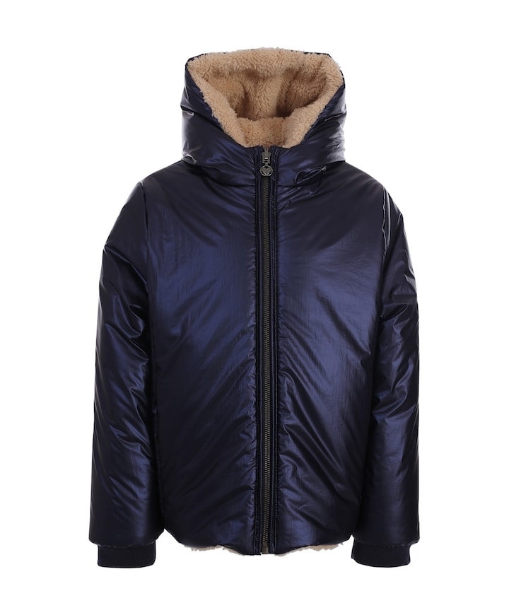 Meisjes jas blauw