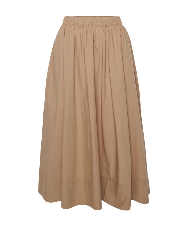 Dames rok beige