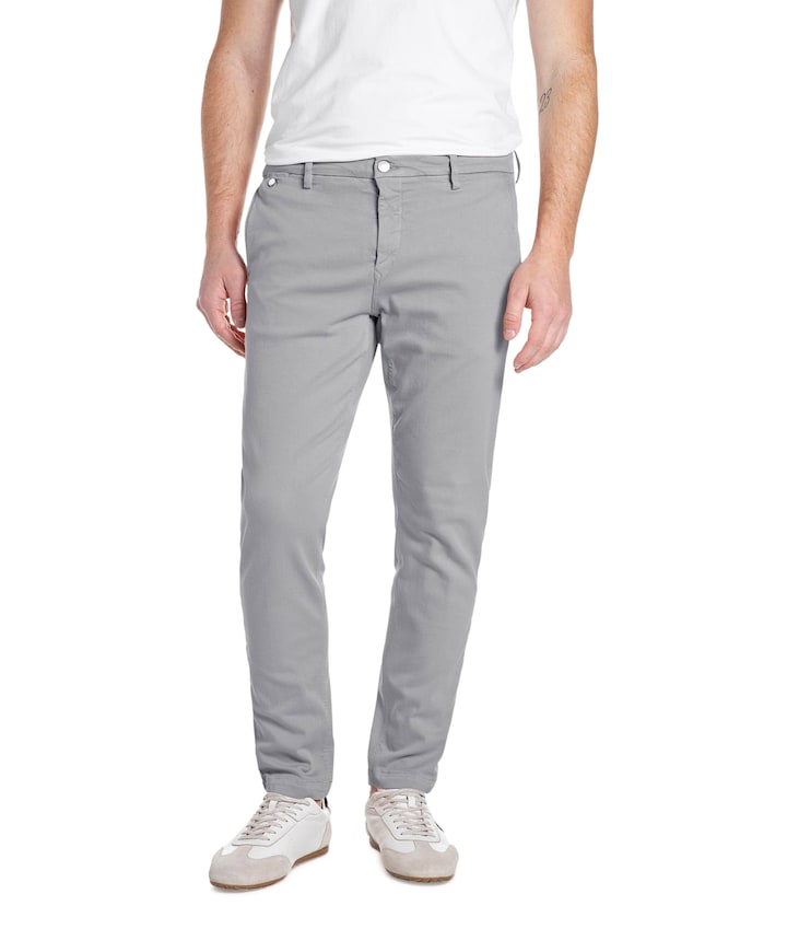 Benni pant heren broek grijs