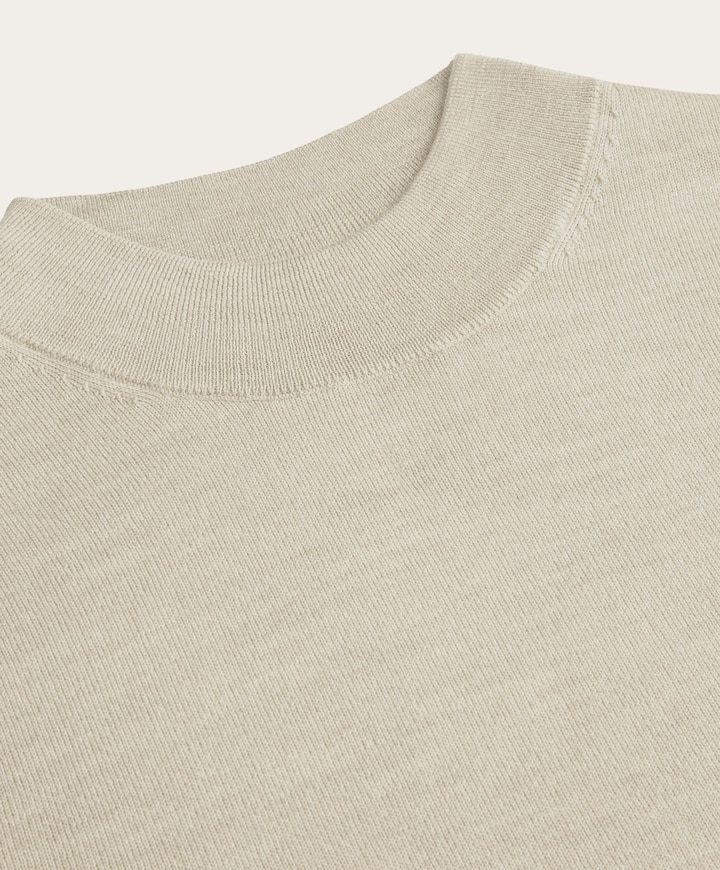Heren trui beige