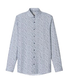 Overhemd lange mouw blauw