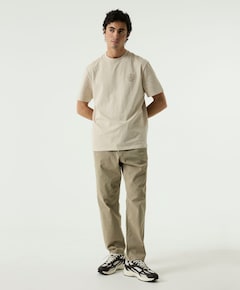 Heren T-shirt beige