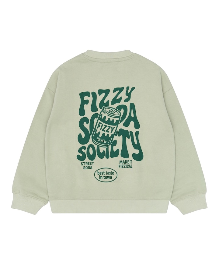 Jongens sweater groen