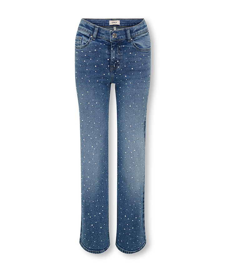 KOGJUICY RHS WIDE LEG DNM CRO557 NO jeans blauw