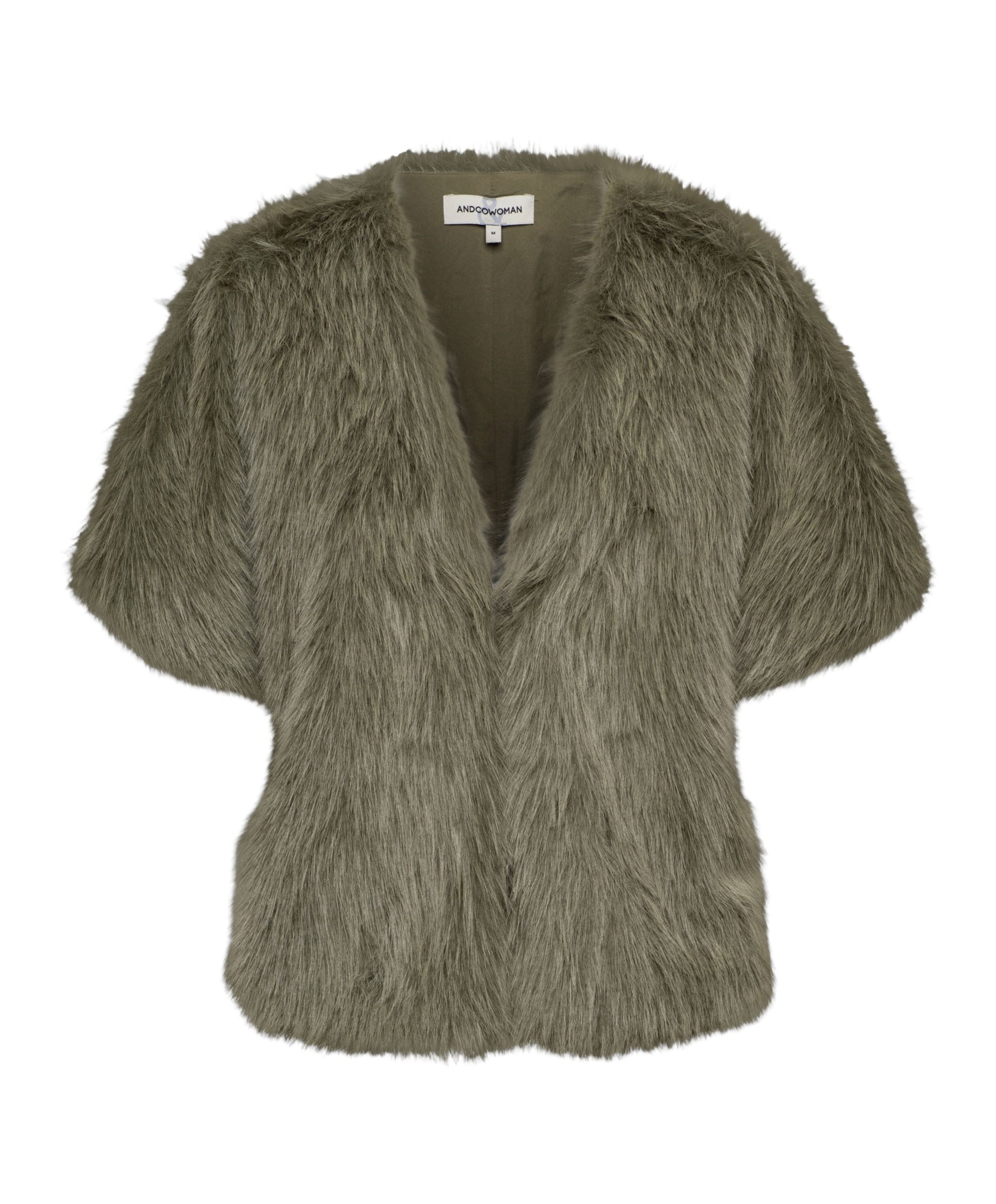 Dames vest groen