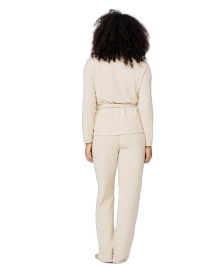 Dames huispak beige