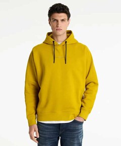 Hoodie geel