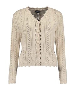 Dames vest beige