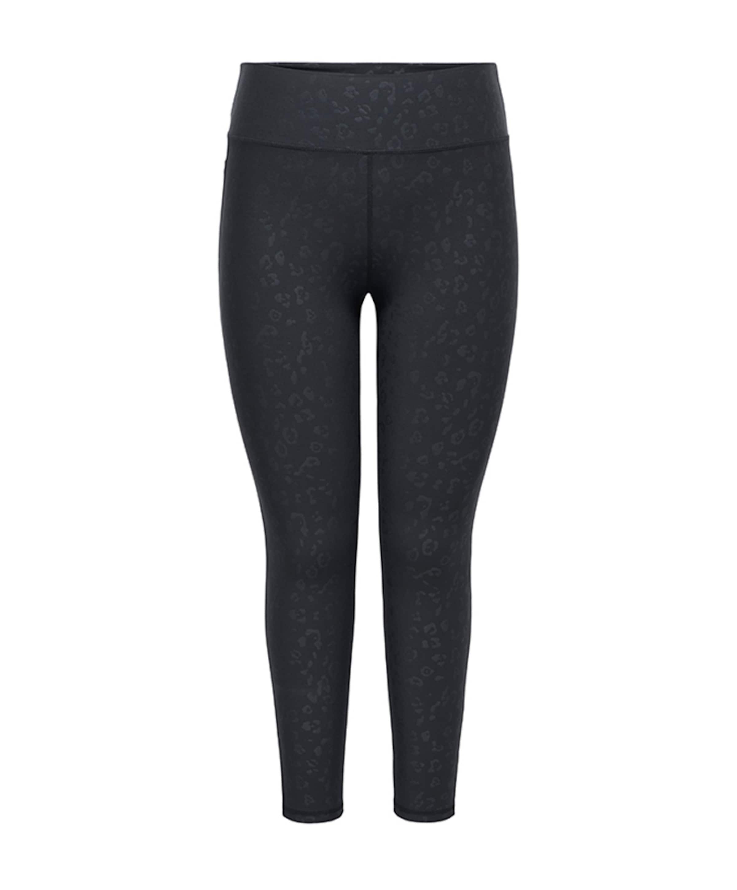 ONPJAM-2-LEE HW AOP PCK dames plussize tights zwart