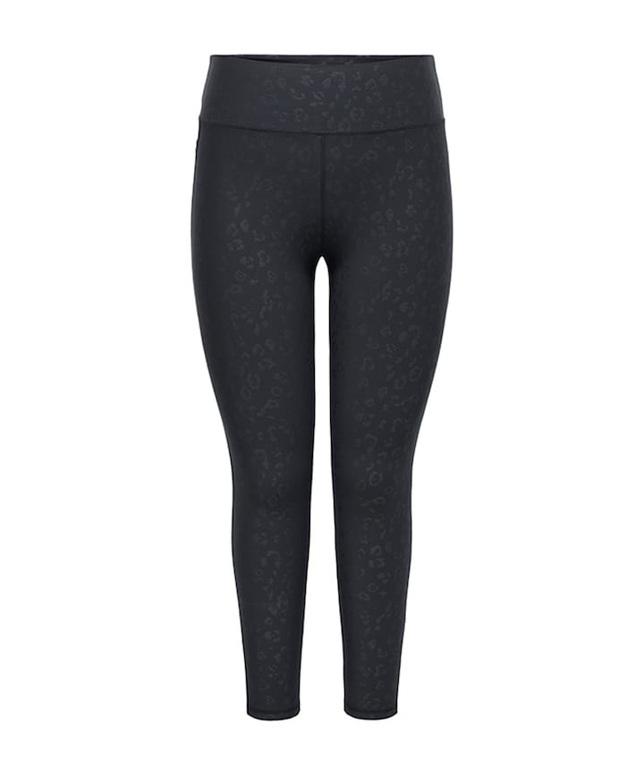 ONPJAM-2-LEE HW AOP PCK dames plussize tights zwart