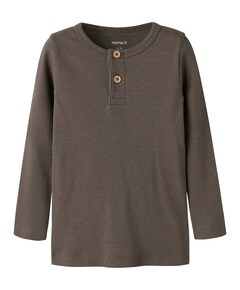 Jongens longsleeve bruin