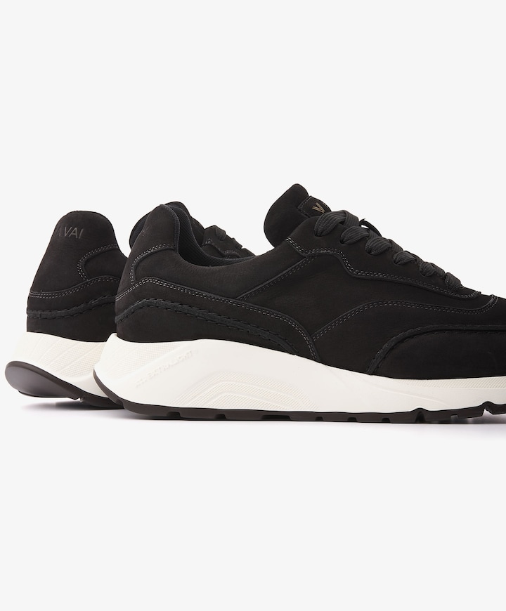 Owen Jimmy heren sneakers zwart