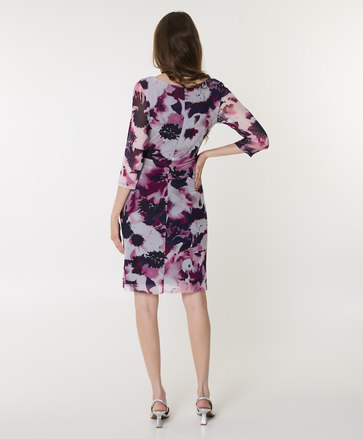 Dames jurk bordeaux