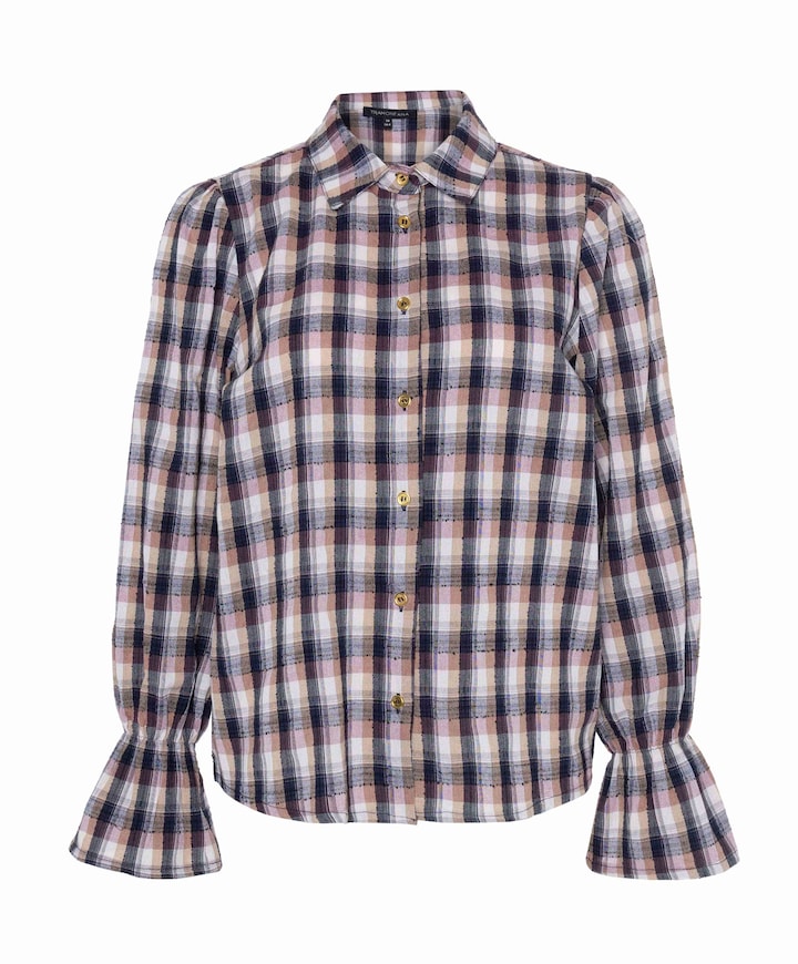 Dames blouse paars