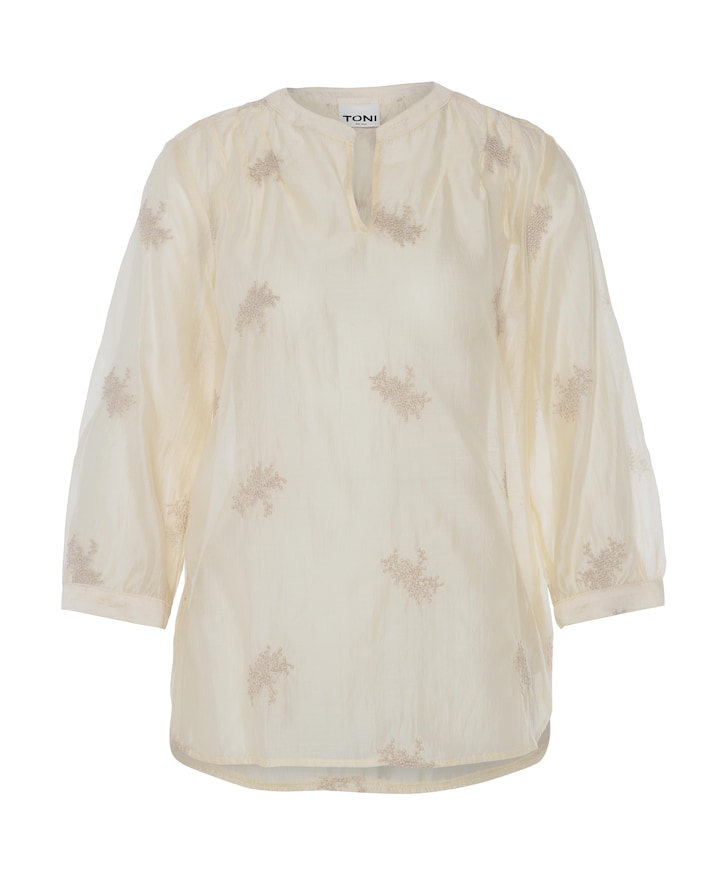 Dames blouse beige