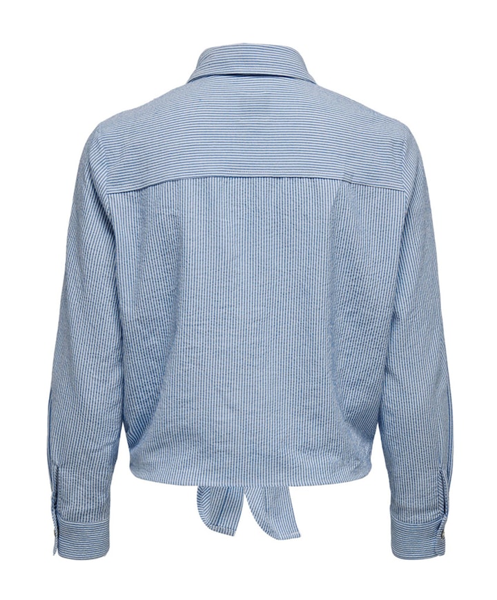 Dames blouse blauw
