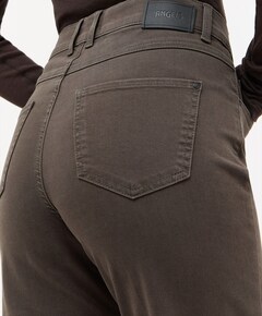 Lara dames jeans bruin