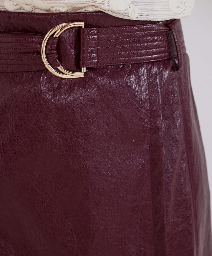 Dames rok bordeaux