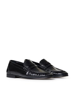 Penny loafers zwart