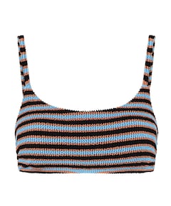 Dames bikinitop blauw