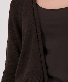 Dames vest bruin