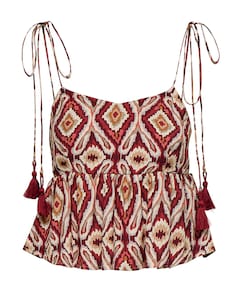 Dames top rood