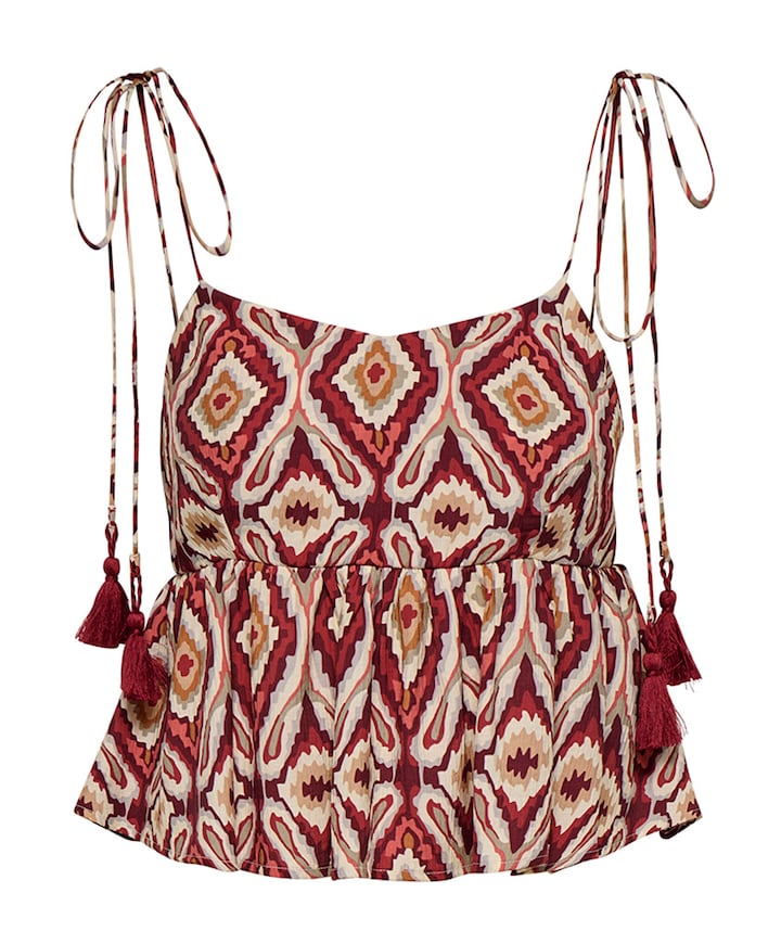 Dames top rood