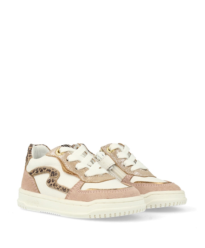 meisjes sneakers beige