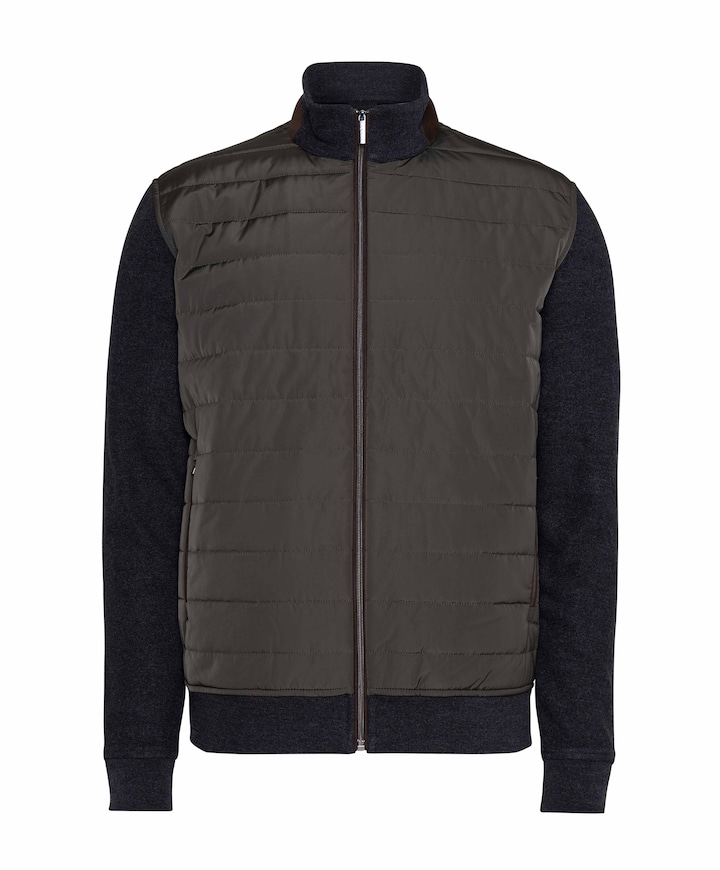 Heren vest groen