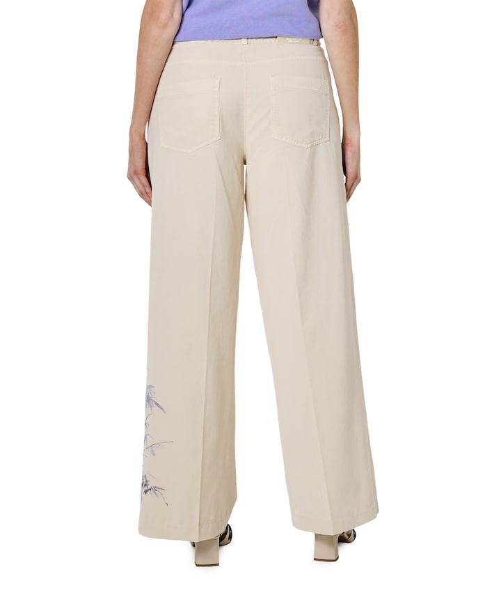 Adrienne dames broek ecru