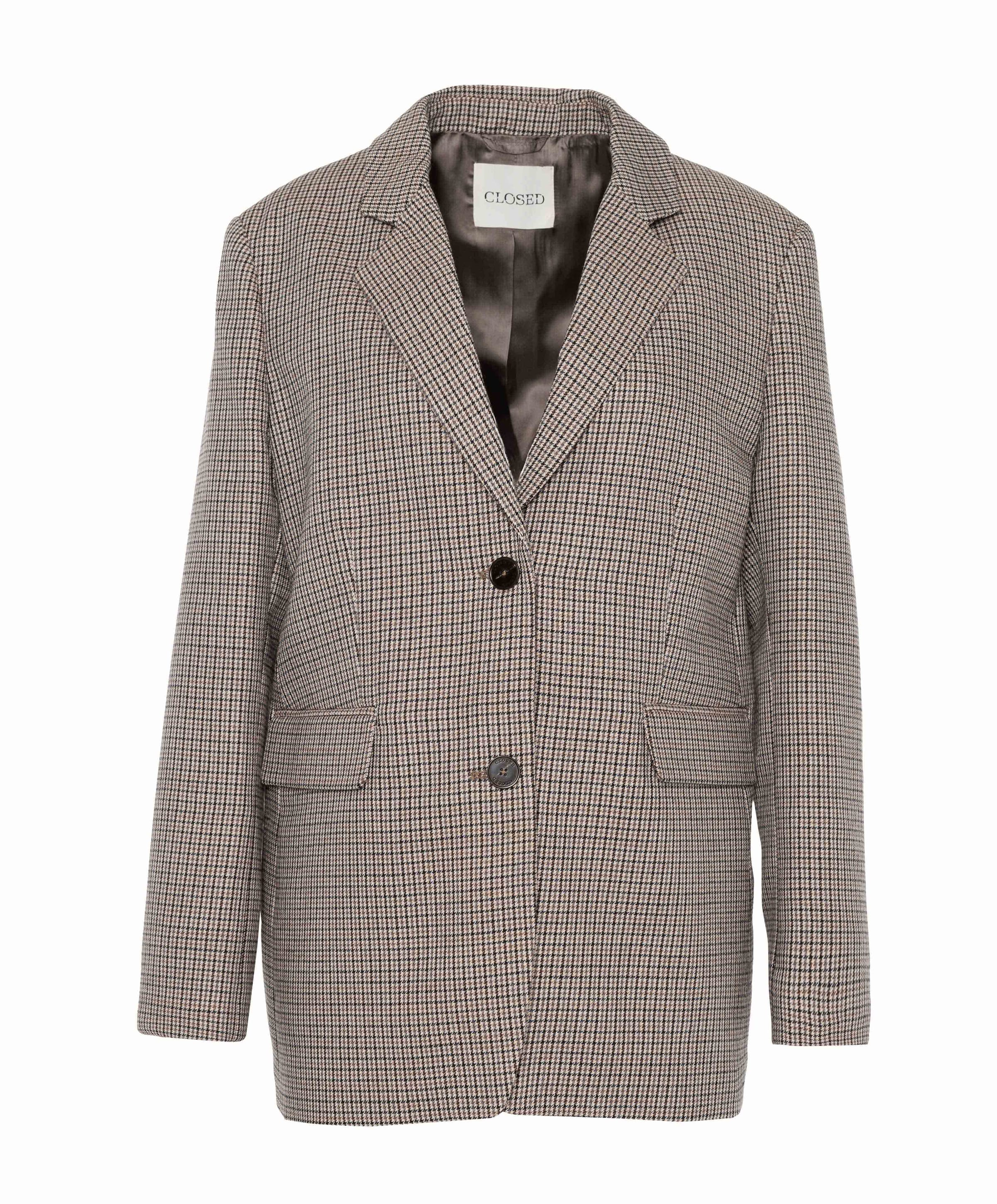 Dames blazer beige