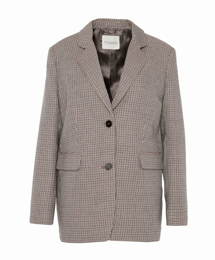 Dames blazer beige