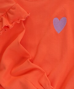 Meisjes sweater oranje