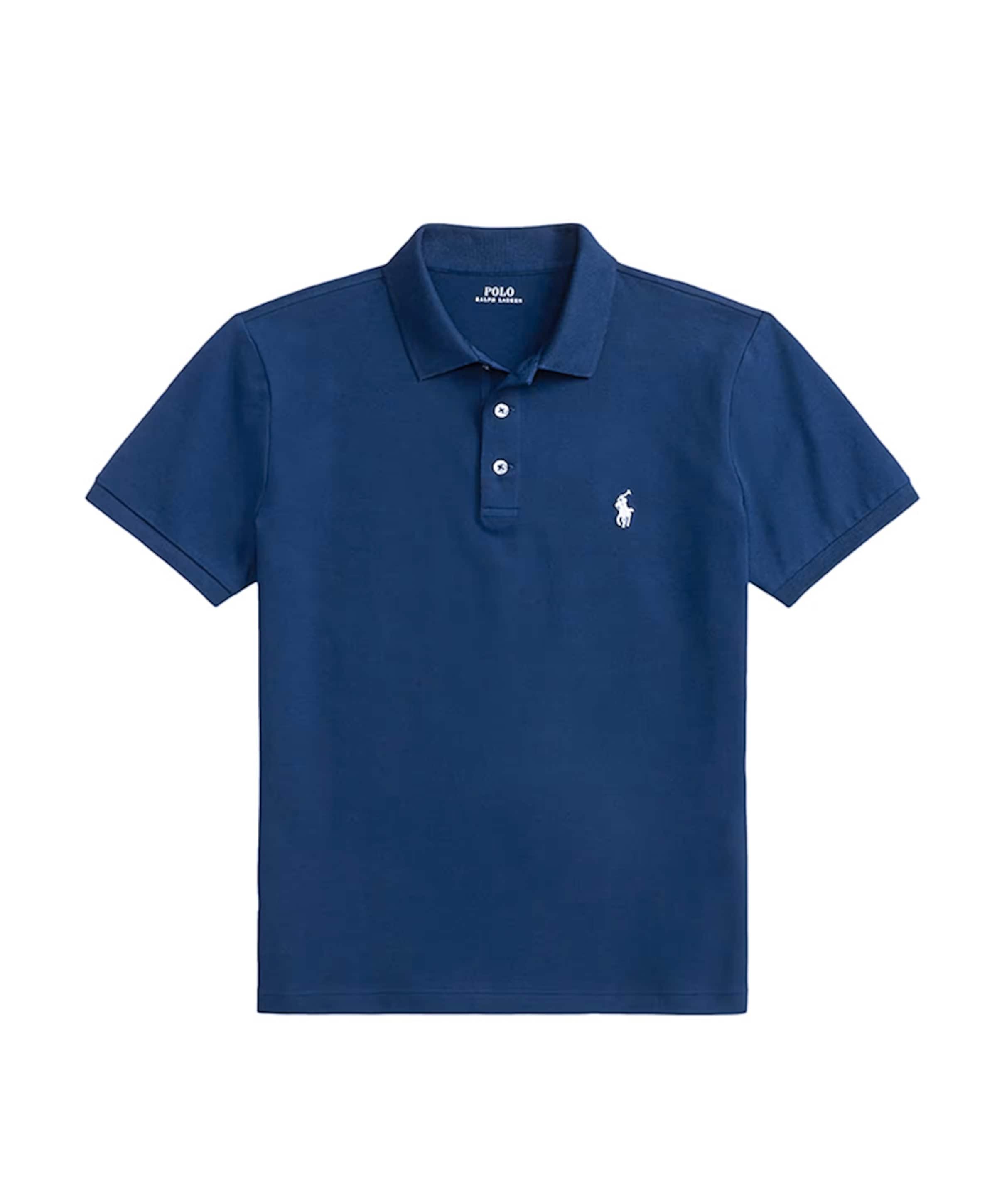 Heren polo blauw