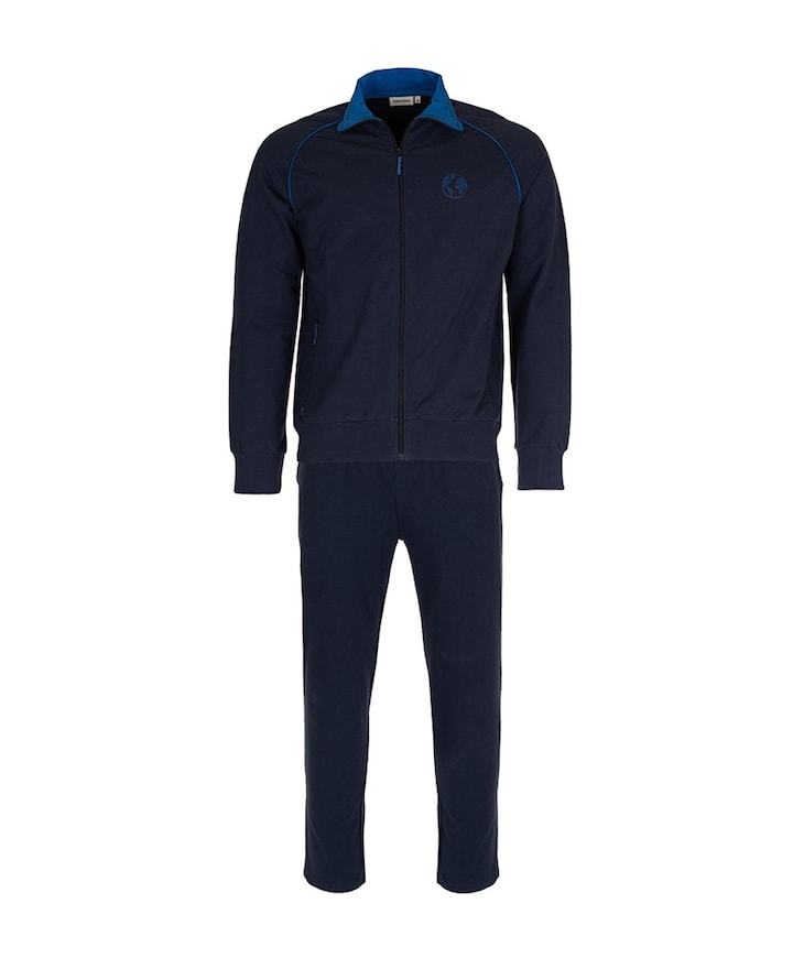 Heren huispak blauw