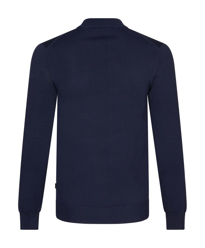 Heren coltrui blauw