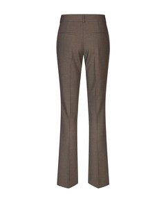CLARAFV 826 MUD BROWN MELANGE dames pantalon bruin