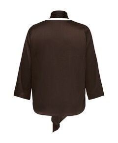 Dames blouse bruin