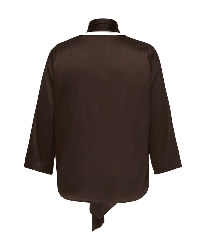Dames blouse bruin