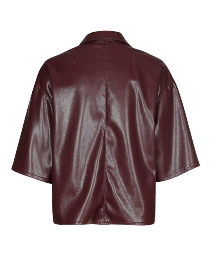 Dames blouse bordeaux