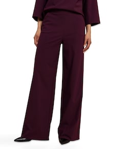 Lexie bonded trousers dames broek paars